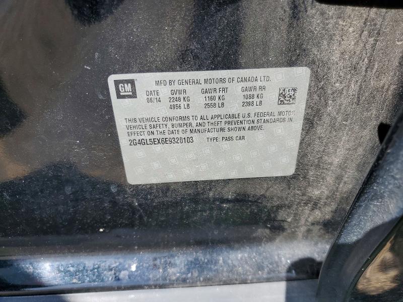 Продаж на аукціоні авто 2014 Buick Regal, vin: 2G4GL5EX6E9320103, номер лоту: 66919426