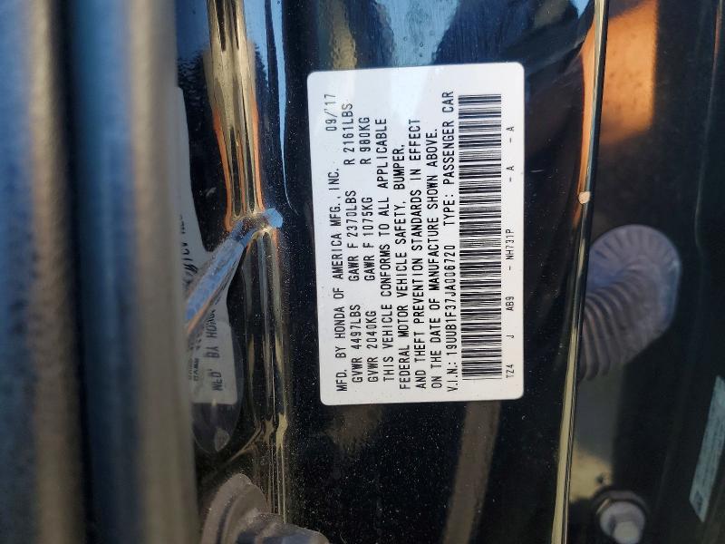 2018 Acura Tlx მანქანა იყიდება აუქციონზე, vin: 19UUB1F37JA006720, აუქციონის ნომერი: 69990776