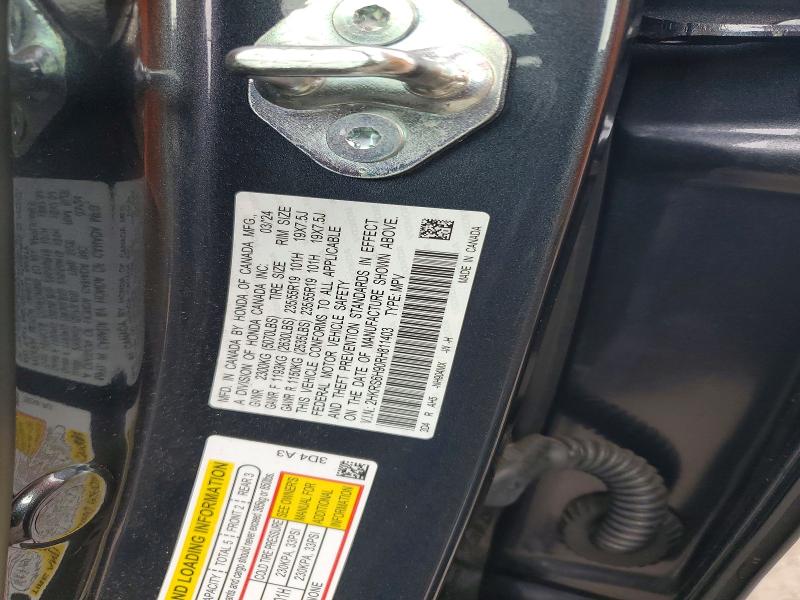 67444296 :رقم المزاد ، 2HKRS6H90RH811403 vin ، 2024 Honda Cr-v مزاد بيع
