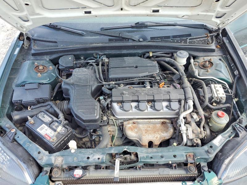2002 Honda Civic მანქანა იყიდება აუქციონზე, vin: 2HGES26752H511171, აუქციონის ნომერი: 67622666