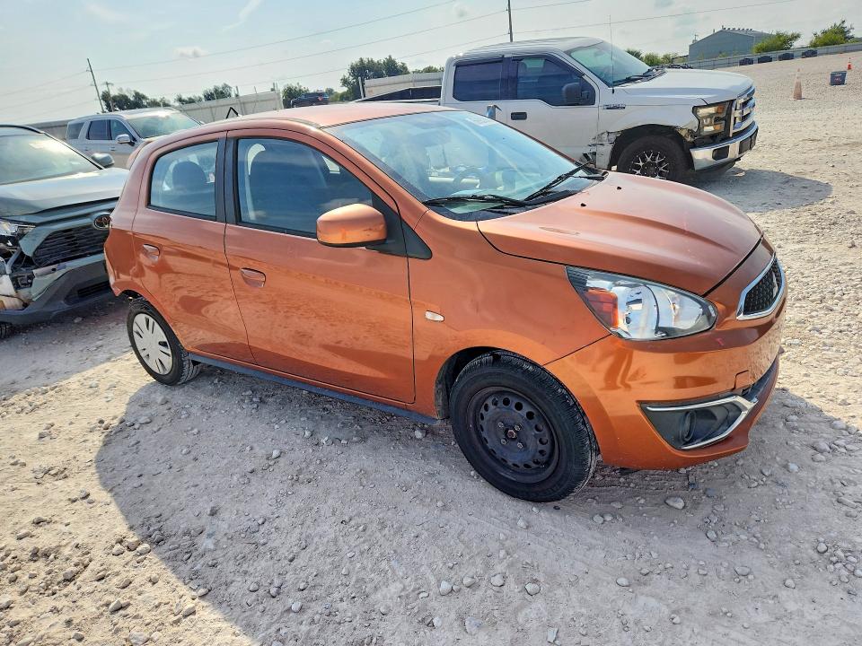 2019 Mitsubishi Mirage მანქანა იყიდება აუქციონზე, vin: ML32A3HJ5KH003794, აუქციონის ნომერი: 69982866
