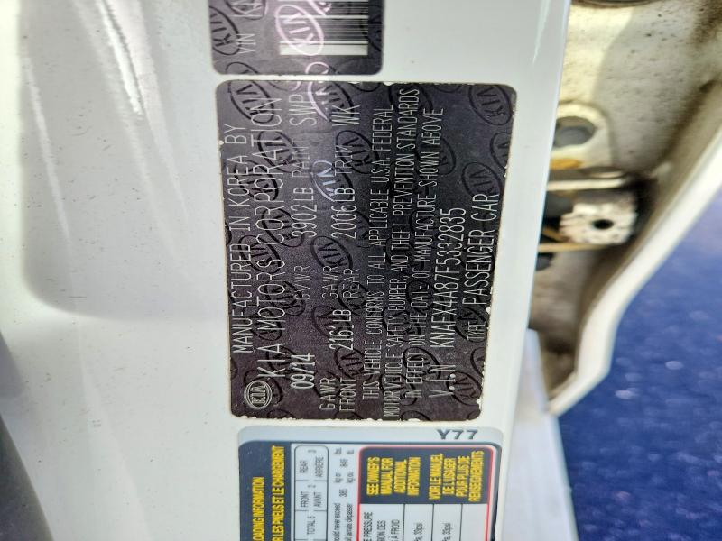 Продаж на аукціоні авто 2015 Kia Forte, vin: KNAFX4A87F5332835, номер лоту: 68396086