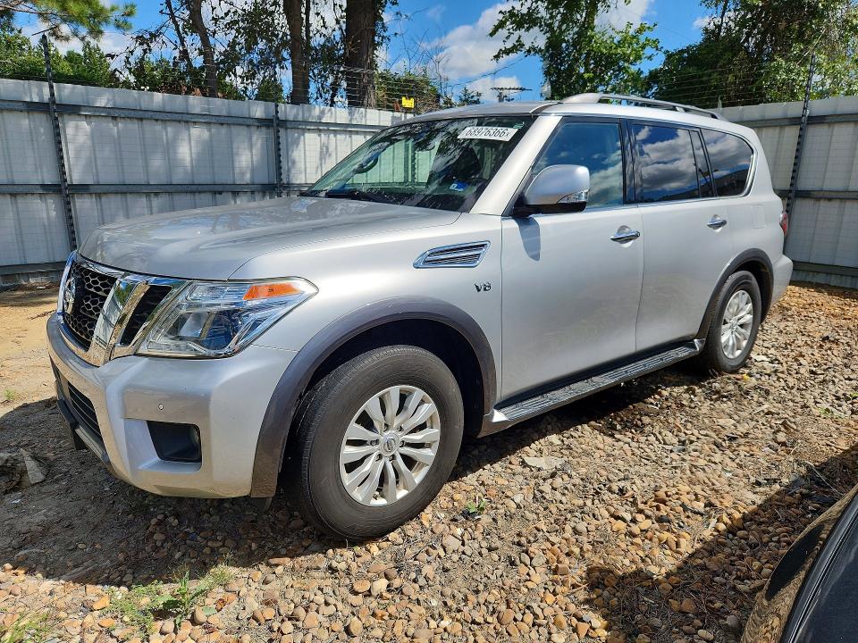 2019 Nissan Armada მანქანა იყიდება აუქციონზე, vin: JN8AY2NDXK9088238, აუქციონის ნომერი: 68976366