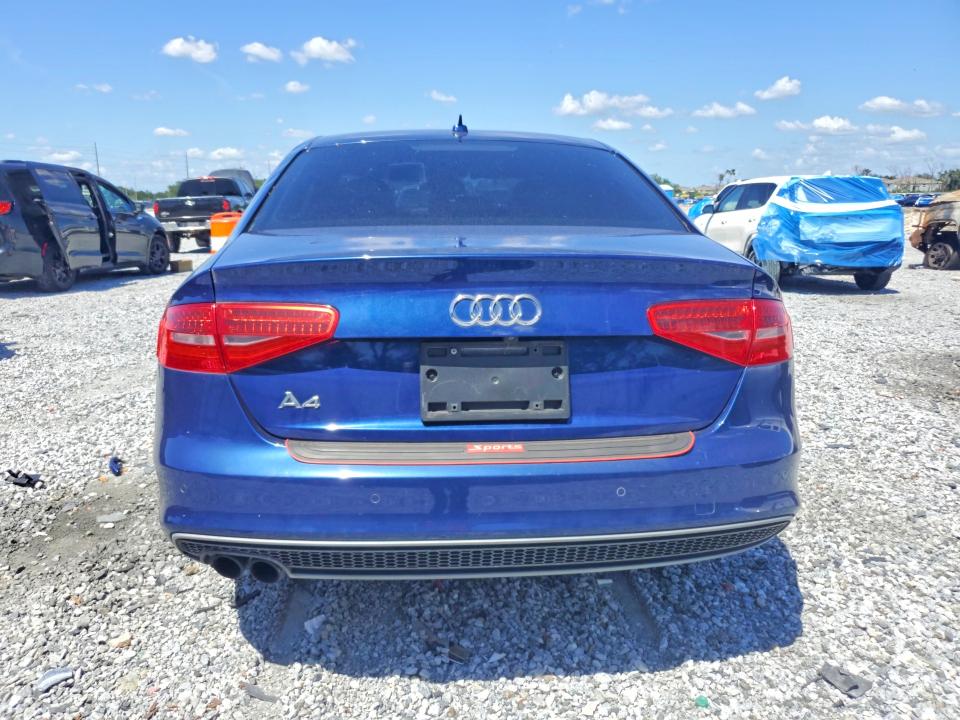 2014 Audi A4 მანქანა იყიდება აუქციონზე, vin: WAUEFAFL1EN015089, აუქციონის ნომერი: 69298176
