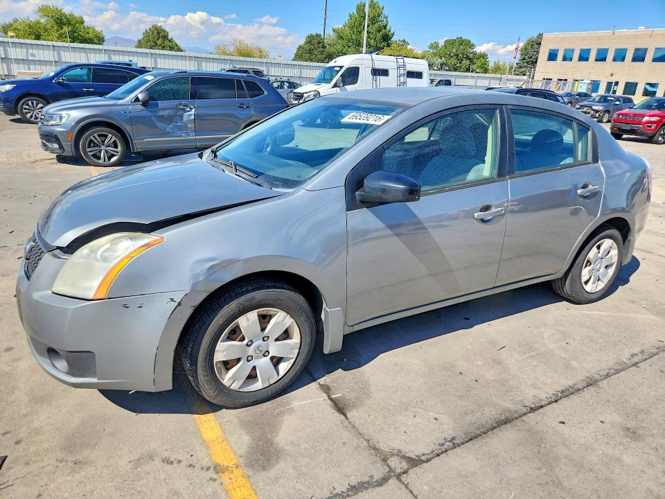 2007 Nissan Sentra მანქანა იყიდება აუქციონზე, vin: 3N1AB61E17L662908, აუქციონის ნომერი: 69539216