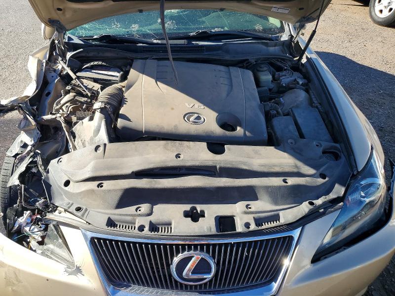 2008 Lexus Is 250 მანქანა იყიდება აუქციონზე, vin: JTHBK262582067246, აუქციონის ნომერი: 69159146