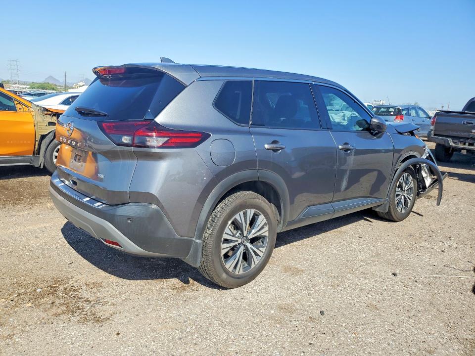 67210276 :رقم المزاد ، 5N1AT3BA9MC831841 vin ، 2021 Nissan Rogue مزاد بيع