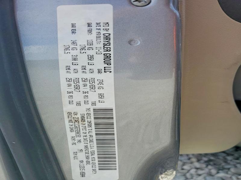 69778756 :رقم المزاد ، 2C4RC1CG6ER200181 vin ، 2014 Chrysler Town & Country مزاد بيع