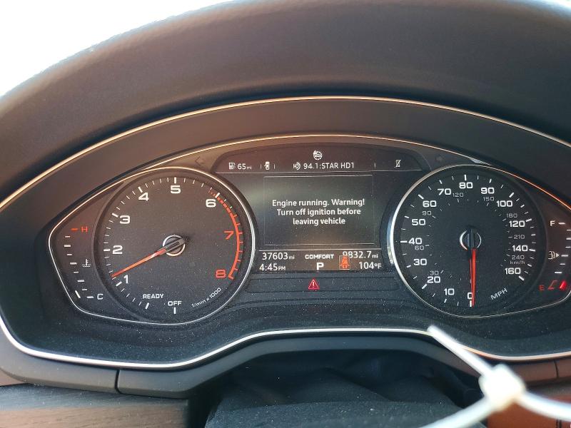Aukcja sprzedaży 2019 Audi A4, vin: WAUGMAF49KN012718, numer aukcji: 68708996