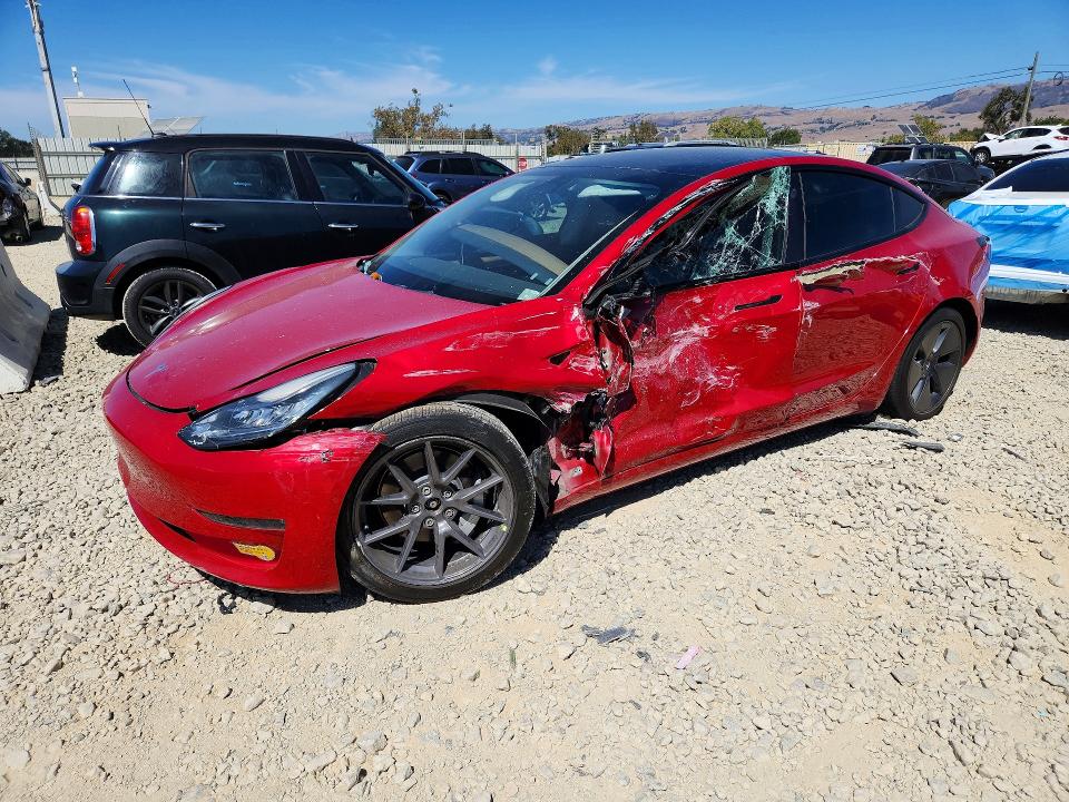Aukcja sprzedaży 2022 Tesla Model 3, vin: 5YJ3E1EB2NF244000, numer aukcji: 68689006