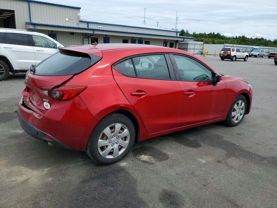 67175096 :رقم المزاد ، 3MZBM1K70FM194335 vin ، 2015 Mazda 3 مزاد بيع