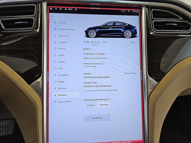 Продаж на аукціоні авто 2014 Tesla Model S, vin: 5YJSA1H17EFP39559, номер лоту: 68232286