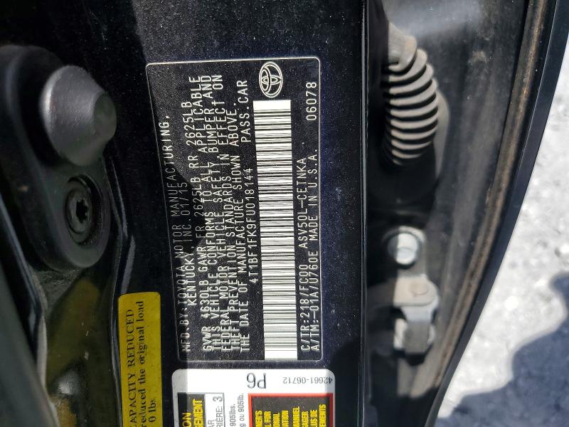 Продажа на аукционе авто 2015 Toyota Camry, vin: 4T1BF1FK9FU018144, номер лота: 69850866