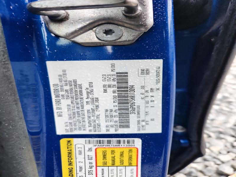 Продажа на аукционе авто 2017 Ford Fusion, vin: 3FA6P0H75HR113094, номер лота: 69787976