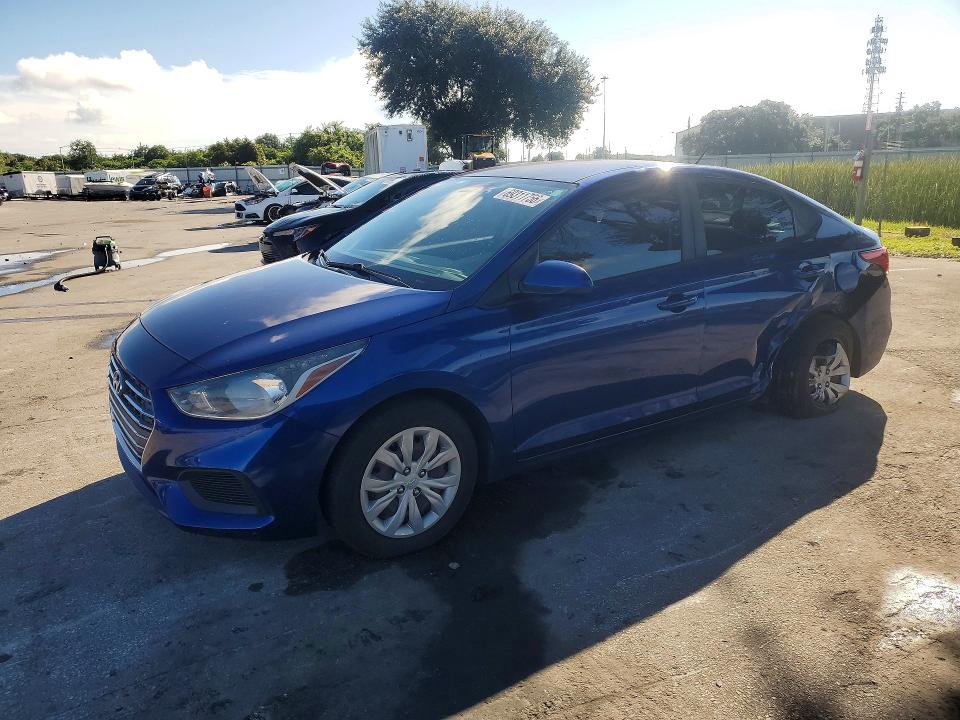 69311756 :رقم المزاد ، 3KPC24A31KE047278 vin ، 2019 Hyundai Accent مزاد بيع