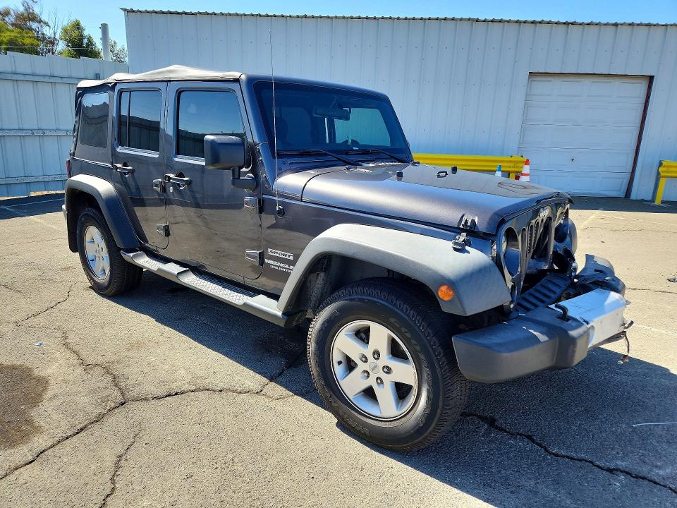 Продажа на аукционе авто 2014 Jeep Wrangler Unlimited, vin: 1C4BJWDG1EL296586, номер лота: 68025516