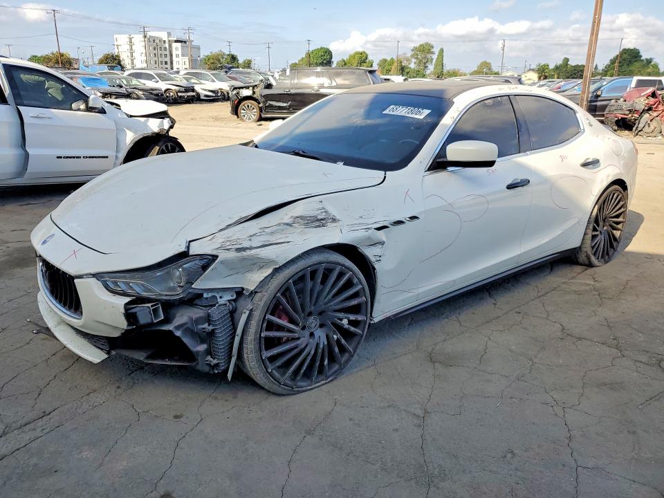 68771806 :رقم المزاد ، ZAM57XSA1F1133400 vin ، 2015 Maserati Ghibli مزاد بيع