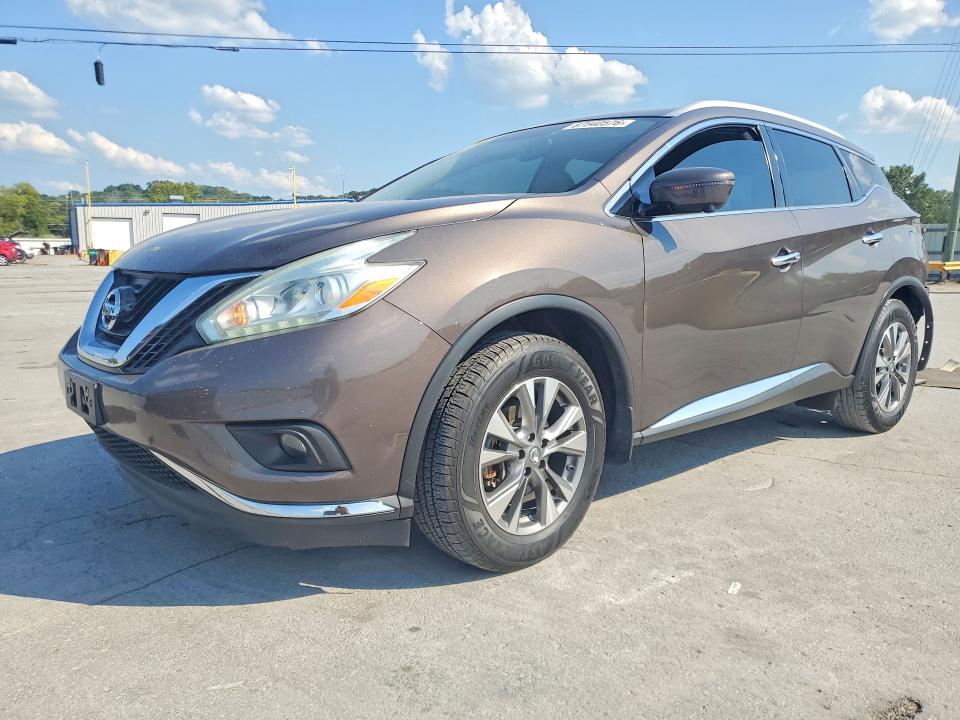 2016 Nissan Murano მანქანა იყიდება აუქციონზე, vin: 5N1AZ2MH1GN134479, აუქციონის ნომერი: 67540576