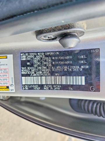 Auction sale of the 2023 Lexus Gx, vin: JTJAM7BX7P5348285, lot number: 68128816