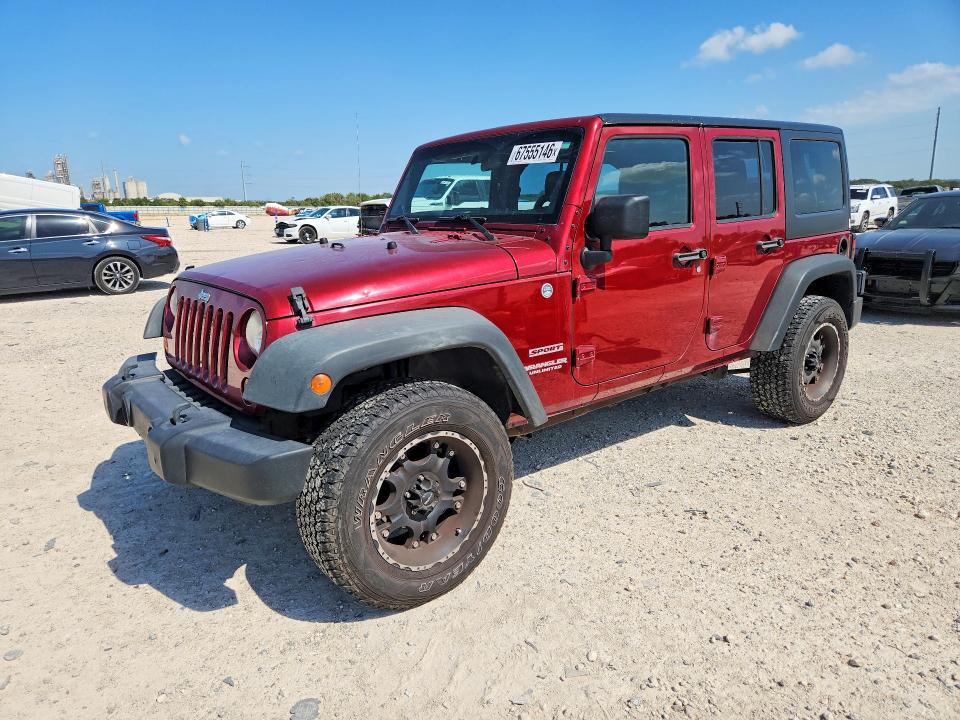 2012 Jeep Wrangler Unlimited მანქანა იყიდება აუქციონზე, vin: 1C4BJWDG1CL136754, აუქციონის ნომერი: 67555146