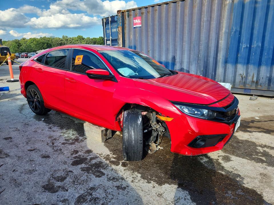 2020 Honda Civic მანქანა იყიდება აუქციონზე, vin: 2HGFC2F82LH561151, აუქციონის ნომერი: 68431916