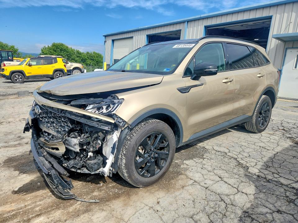 68135446 :رقم المزاد ، 5XYRLDLC3MG004264 vin ، 2021 Kia Sorento مزاد بيع