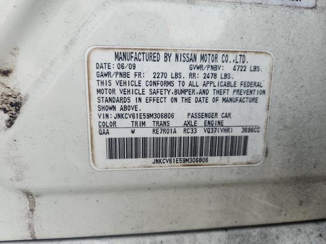 Aukcja sprzedaży 2009 Infiniti G37 Sedan, vin: JNKCV61E59M306806, numer aukcji: 68228656