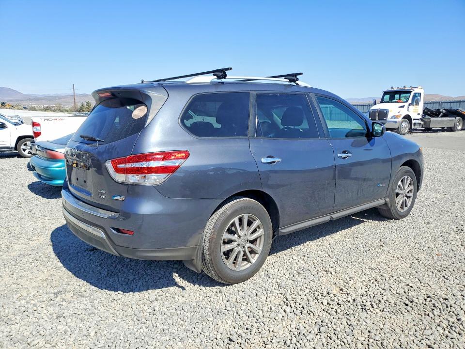 Aukcja sprzedaży 2014 Nissan Pathfinder Hybrid, vin: 5N1CR2MM1EC657631, numer aukcji: 70501596