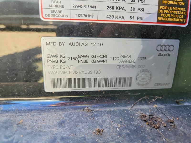 Продажа на аукционе авто 2011 Audi A3, vin: WAUMFCFM2BA099183, номер лота: 68052506