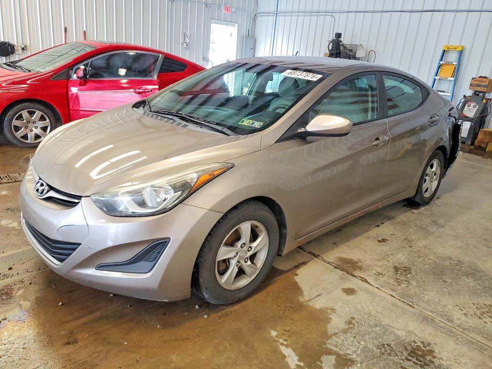 Aukcja sprzedaży 2014 Hyundai Elantra, vin: 5NPDH4AE9EH456536, numer aukcji: 69737876
