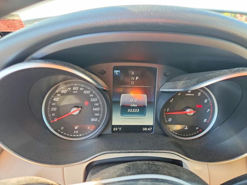 2019 Mercedes-benz Glc მანქანა იყიდება აუქციონზე, vin: WDC0G4KB6KV154956, აუქციონის ნომერი: 67863206