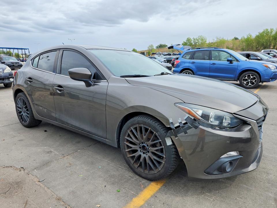 70004506 :رقم المزاد ، 3MZBM1L7XFM176889 vin ، 2015 Mazda 3 مزاد بيع