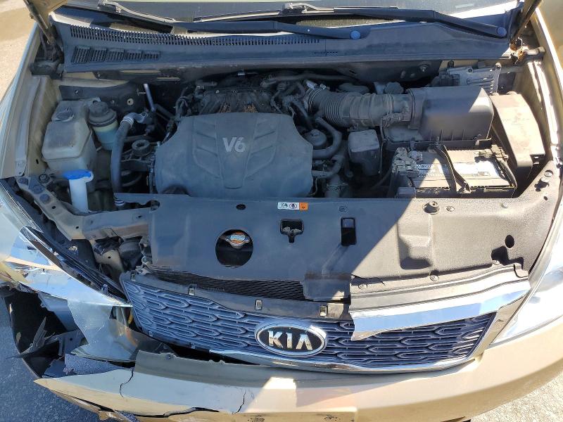 2011 Kia Sedona მანქანა იყიდება აუქციონზე, vin: KNDMG4C76B6377770, აუქციონის ნომერი: 68235196