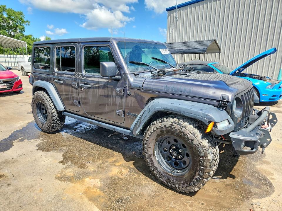 2020 Jeep Wrangler Unlimited მანქანა იყიდება აუქციონზე, vin: 1C4HJXDG6LW241854, აუქციონის ნომერი: 67338686