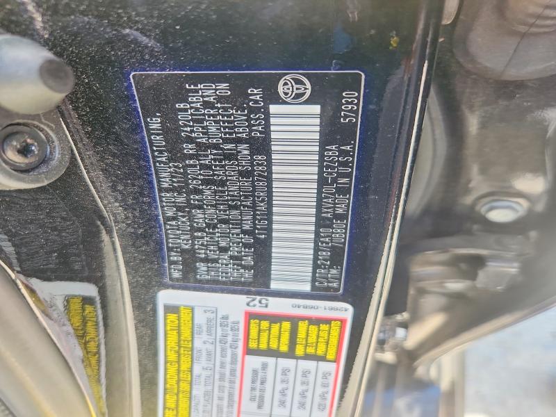 Продажа на аукционе авто 2024 Toyota Camry, vin: 4T1G11AK5RU872838, номер лота: 68425766