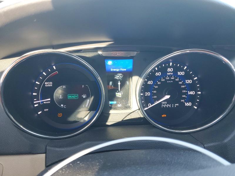 2015 Hyundai Sonata Hybrid მანქანა იყიდება აუქციონზე, vin: KMHEC4A49FA123624, აუქციონის ნომერი: 69708886