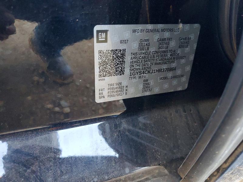 Продажа на аукционе авто 2017 Cadillac Escalade, vin: 1GYS4CKJ1HR370864, номер лота: 67233856