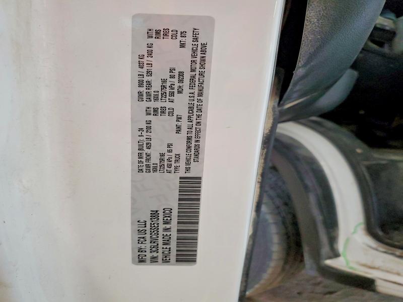 70216276 :رقم المزاد ، 3C6LRVCG5SE513884 vin ، 2025 Ram Promaster 2500 مزاد بيع