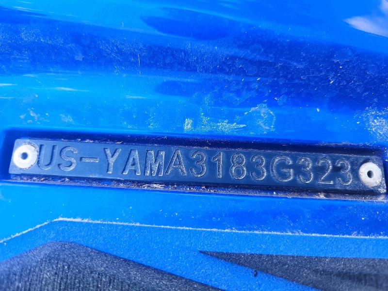 2023 Yama - Yamaha Gp 1800r მანქანა იყიდება აუქციონზე, vin: YAMA3183G323, აუქციონის ნომერი: 67365016