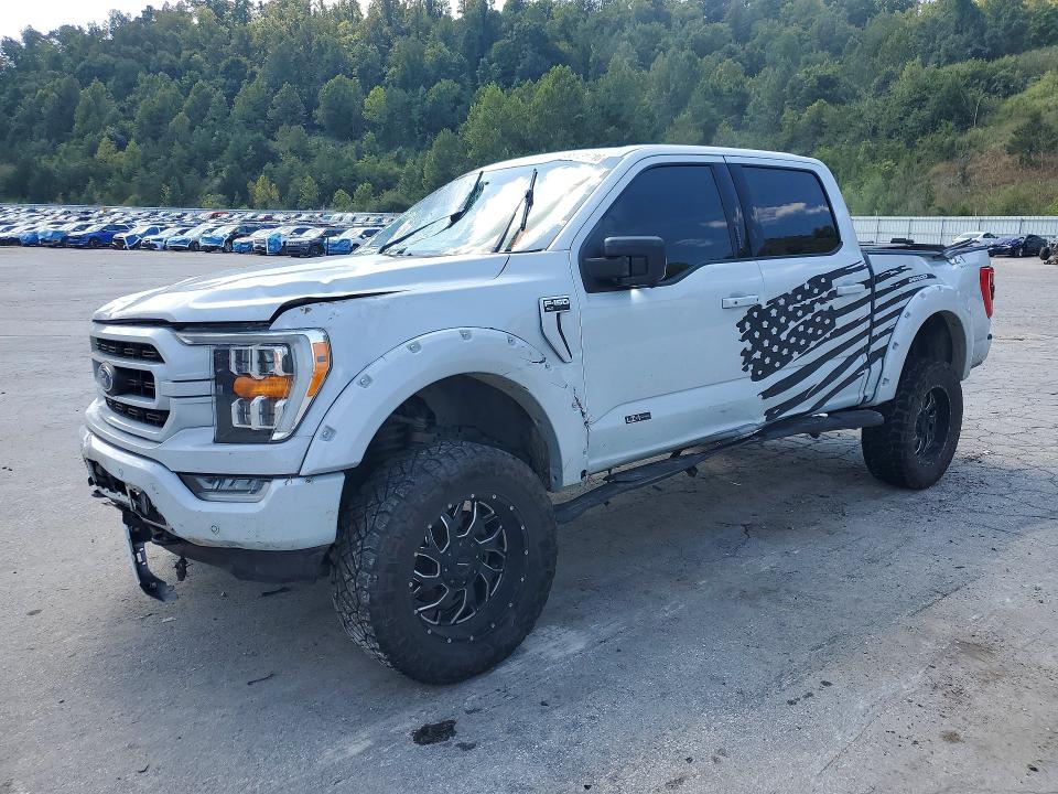 2022 Ford F150 მანქანა იყიდება აუქციონზე, vin: 1FTFW1E57NKD06076, აუქციონის ნომერი: 68131746