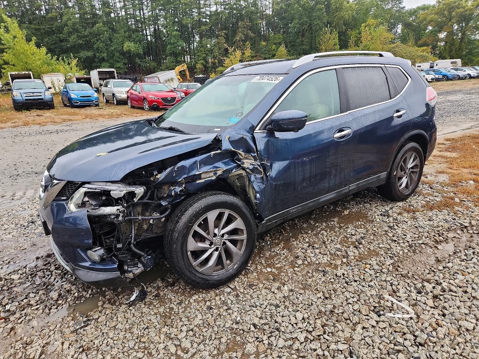 Auction sale of the 2016 Nissan Rogue, vin: 5N1AT2MV8GC759139, lot number: 70474526