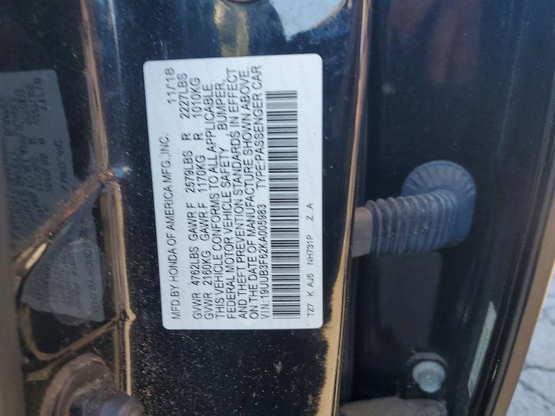 Aukcja sprzedaży 2019 Acura Tlx, vin: 19UUB3F62KA005983, numer aukcji: 67487946