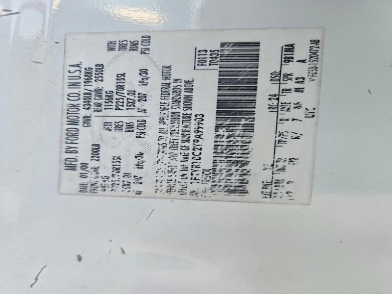 67701406 :رقم المزاد ، 1FTYR10C2YPA99903 vin ، 2000 Ford Ranger مزاد بيع