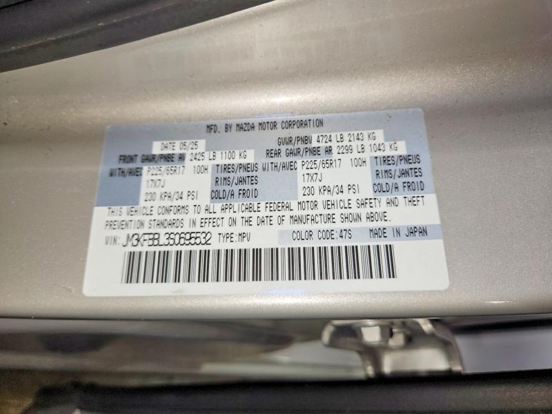 Aukcja sprzedaży 2025 Mazda Cx-5, vin: JM3KFBBL3S0695532, numer aukcji: 68807846