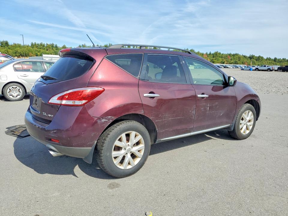 2014 Nissan Murano მანქანა იყიდება აუქციონზე, vin: JN8AZ1MW1EW507982, აუქციონის ნომერი: 69970626