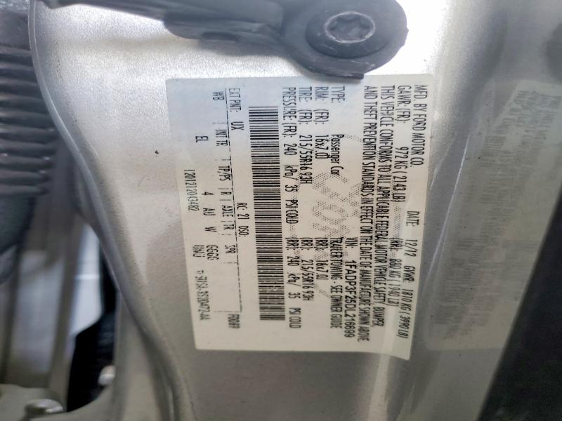 68632976 :رقم المزاد ، 1FADP3F25DL216699 vin ، 2013 Ford Focus مزاد بيع