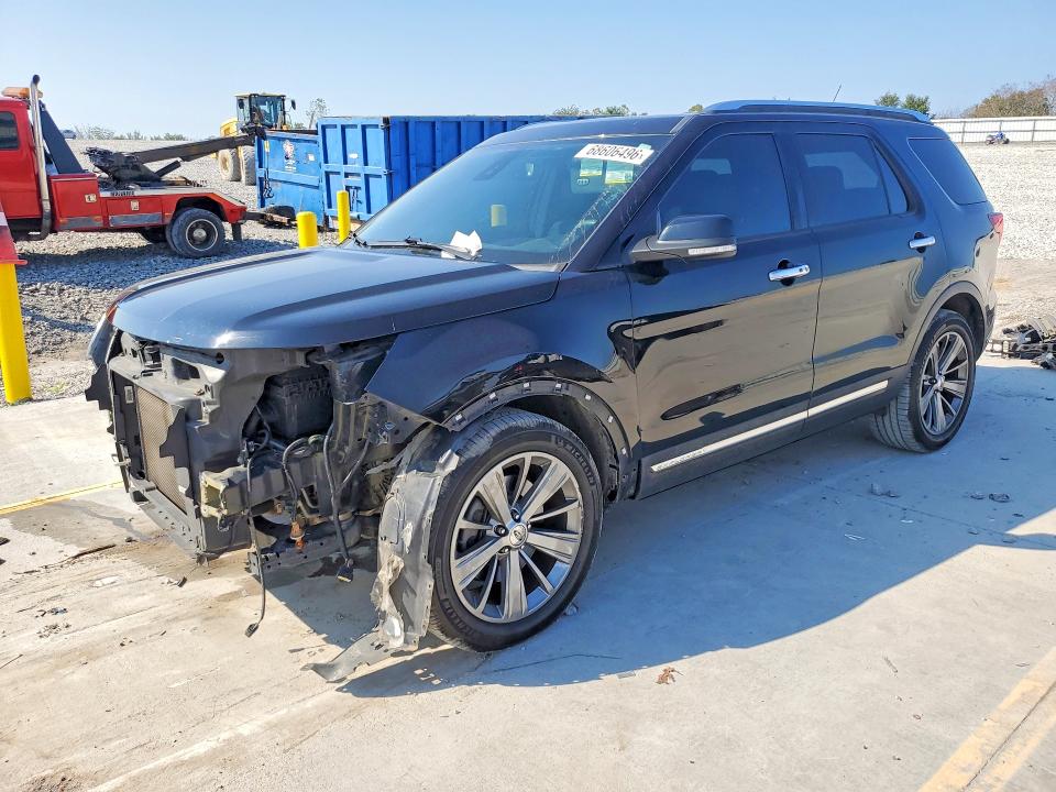 68606496 :رقم المزاد ، 1FM5K8F81JGB50232 vin ، 2018 Ford Explorer مزاد بيع