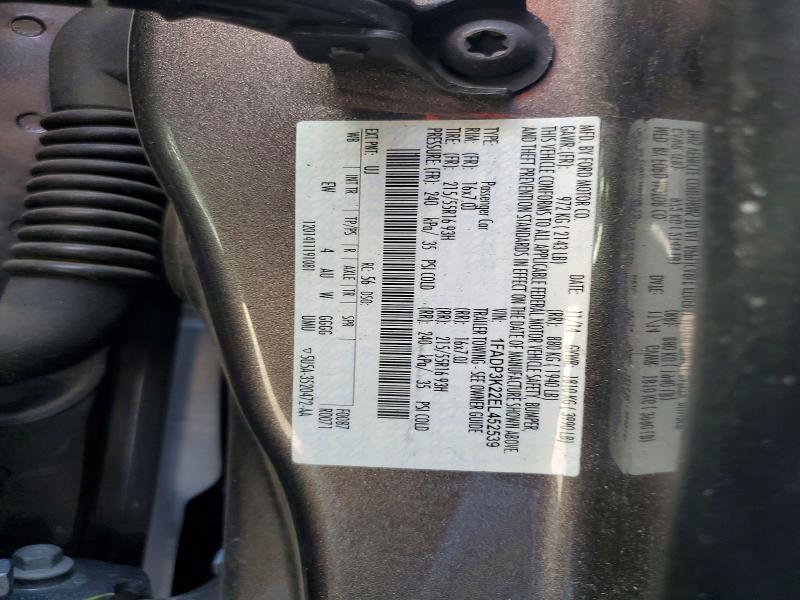67656056 :رقم المزاد ، 1FADP3K22EL452539 vin ، 2014 Ford Focus مزاد بيع