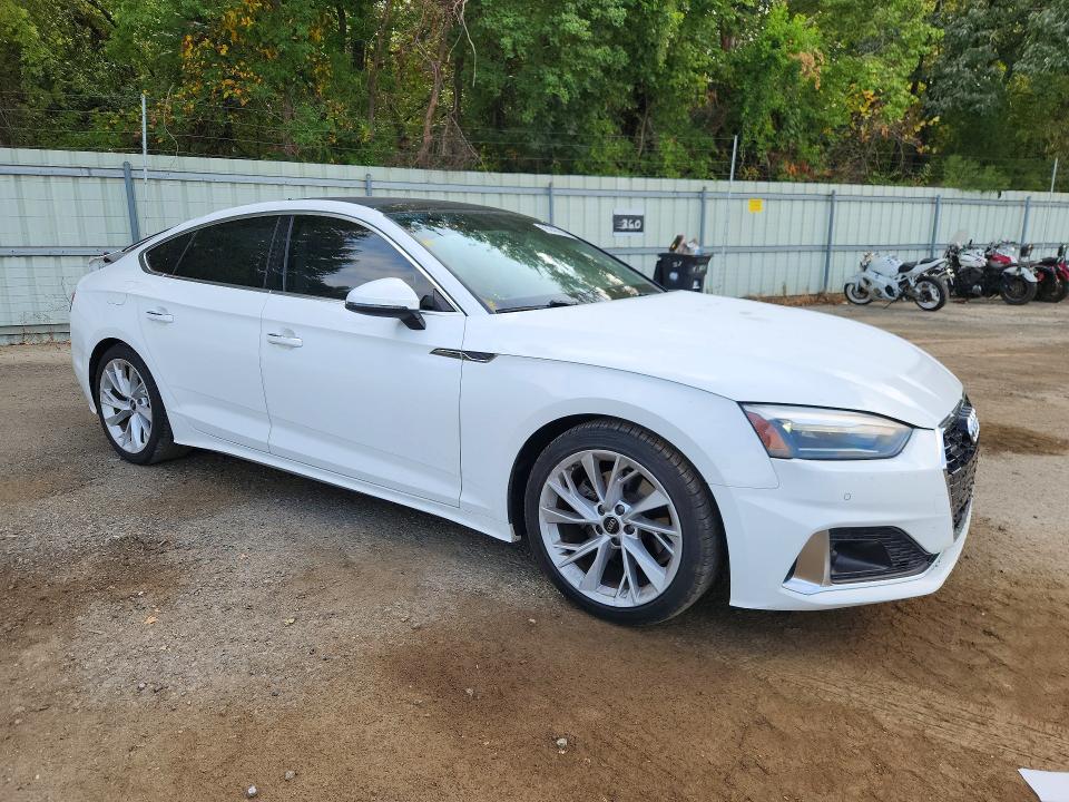 66940796 :رقم المزاد ، WAUABCF53MA033476 vin ، 2021 Audi A5 مزاد بيع