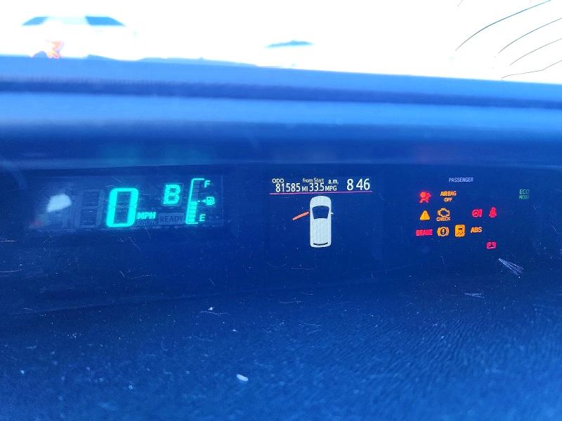 2012 Toyota Prius C მანქანა იყიდება აუქციონზე, vin: JTDKDTB37C1505750, აუქციონის ნომერი: 68685946